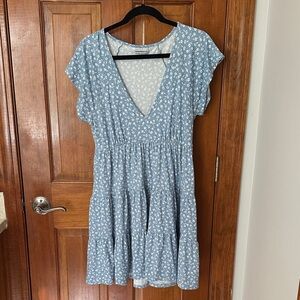 Urban Outfitters Blue Floral Dress